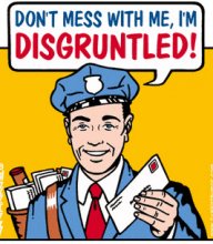 Disgruntled Mailman